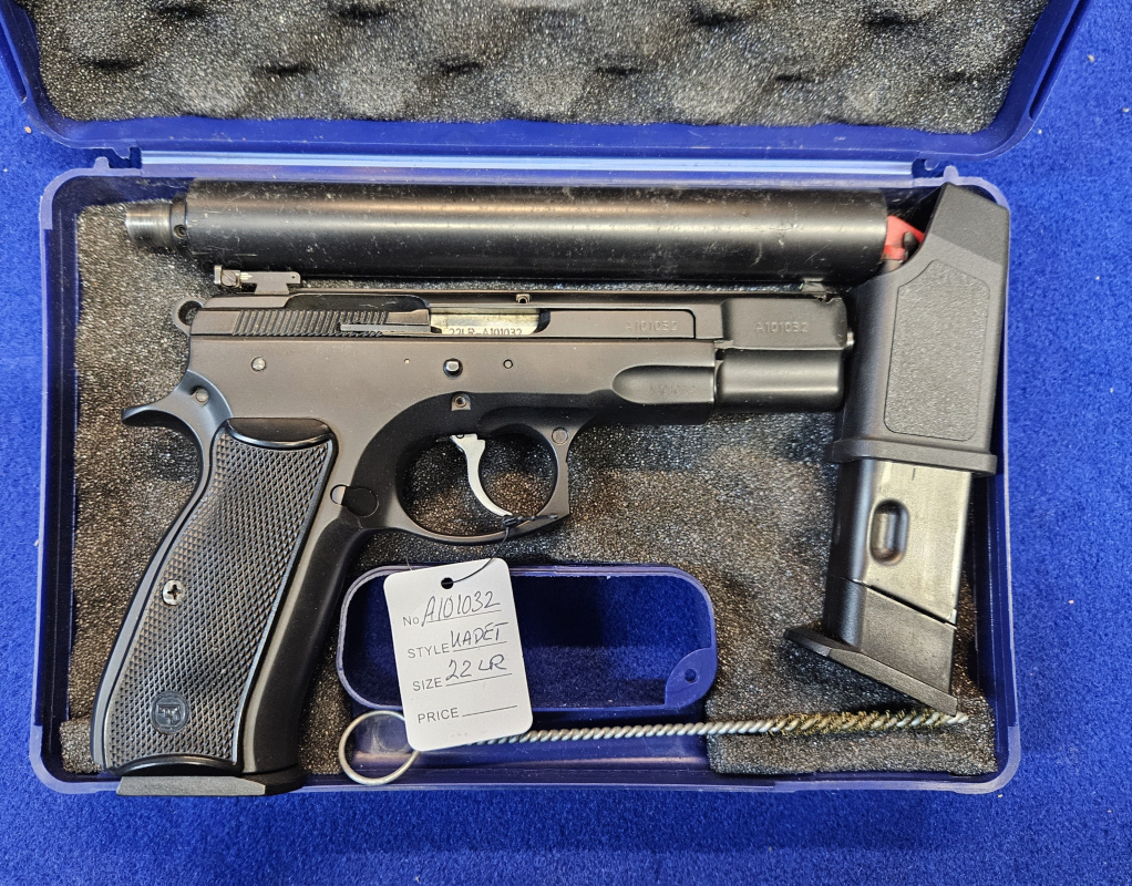 CZ 75 kadet .22lr MYYTY